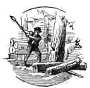 Man chopping a tree down